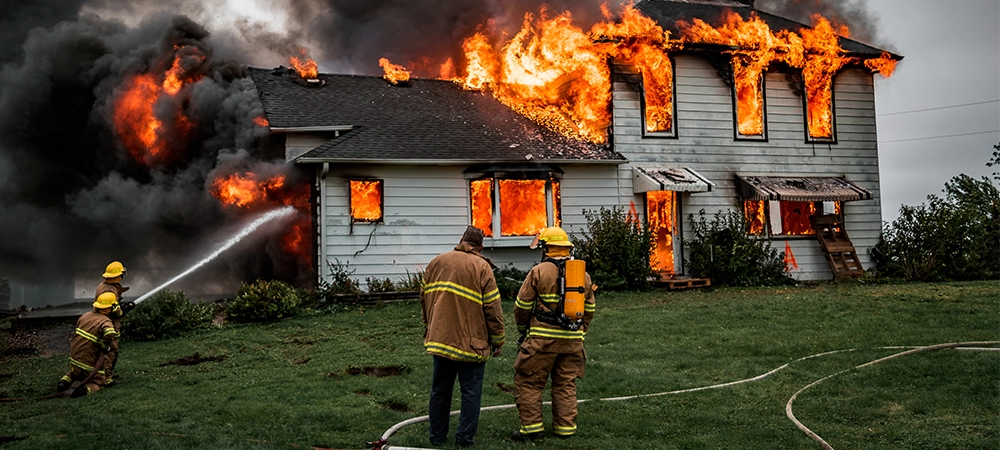 house fire