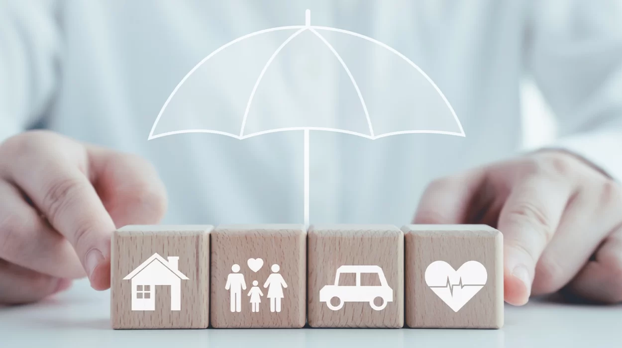 umbrella liability insurance concept